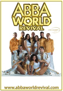 Abba World Revival Plakt